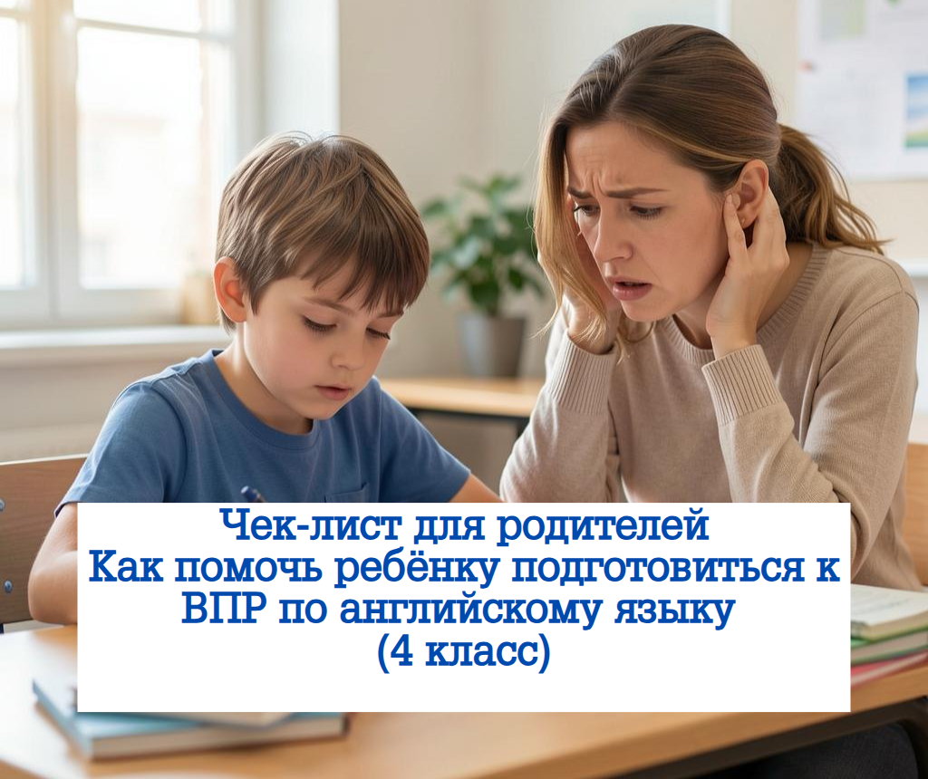 ВПР по английскому в 4 классе? Не паникуйте. 